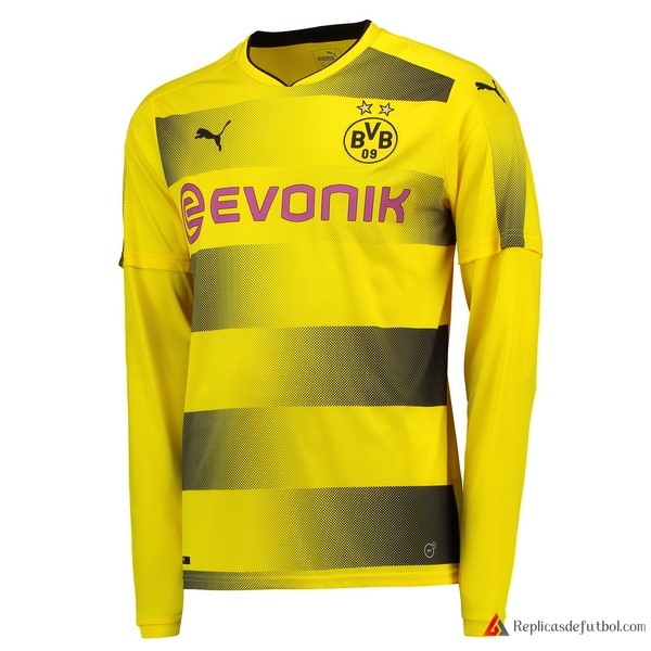 Camiseta Borussia Dortmund Primera equipación ML 2017-2018